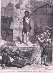 Die Große Pest: Der Wahnsinnige verkündet das Schicksal Londons, 1665